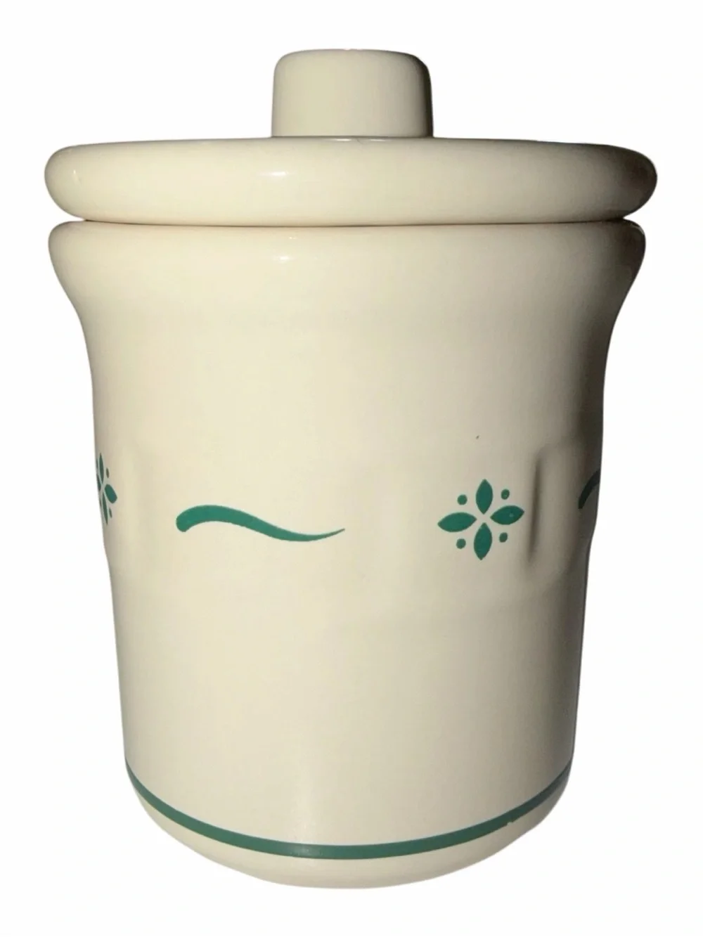 Longaberger Condiment Crock with Lid